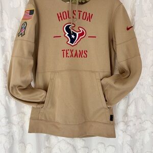 Nike NFL OnField Apparel Houston Texans Dri-Fit Hoodie Salute to Service Camo